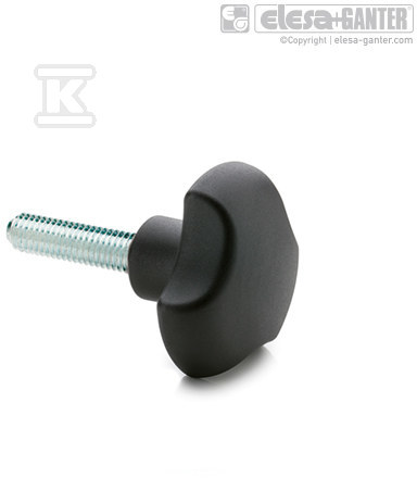 Solid knob VTT.25-P-M6x35 - VTT.25-P-M6X35